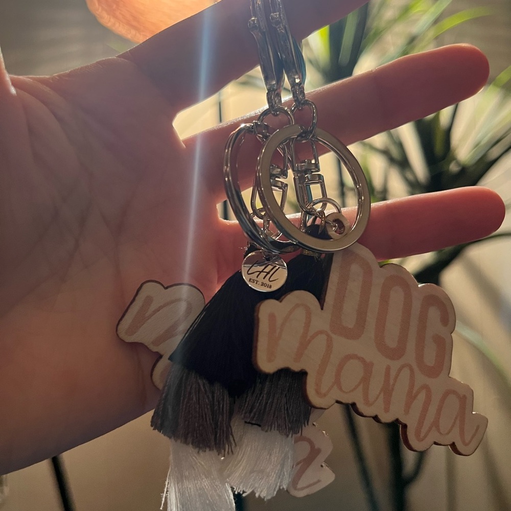 Dog Mom Key Chain